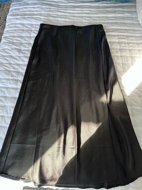 Red Dress Boutique Black Midi Skirt - A-Line Silhouette